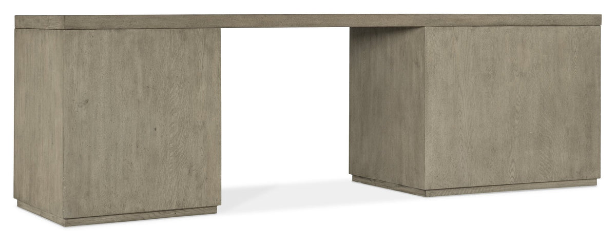 Linville Falls 96" Desk with Small File and Lateral File Office Desks| Hooker