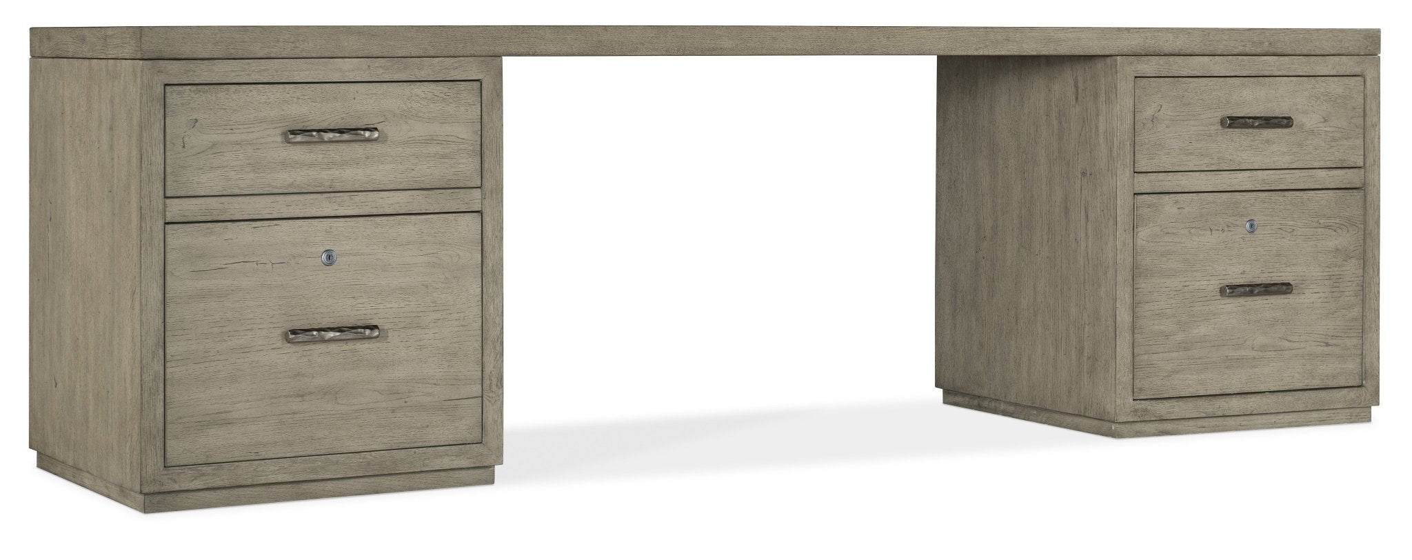 Linville Falls 96" Desk with Two Files Office Desks| Hooker
