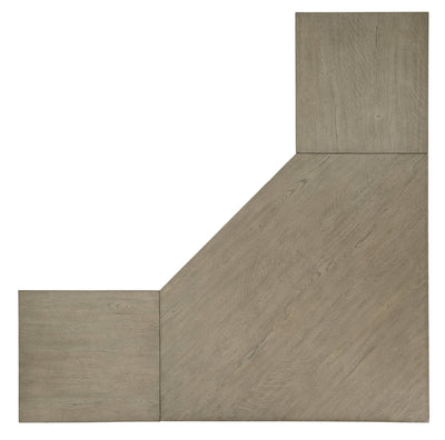 Linville Falls Corner Desk with Two Files - Al Rugaib Furniture