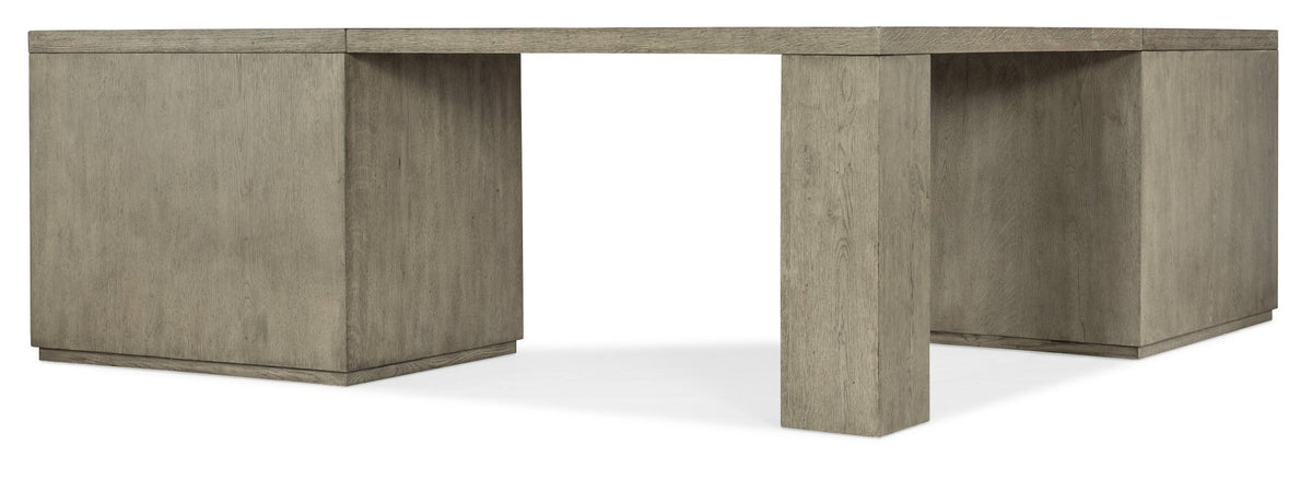 Linville Falls Corner Desk with Two Lateral Files Office Desks| Hooker