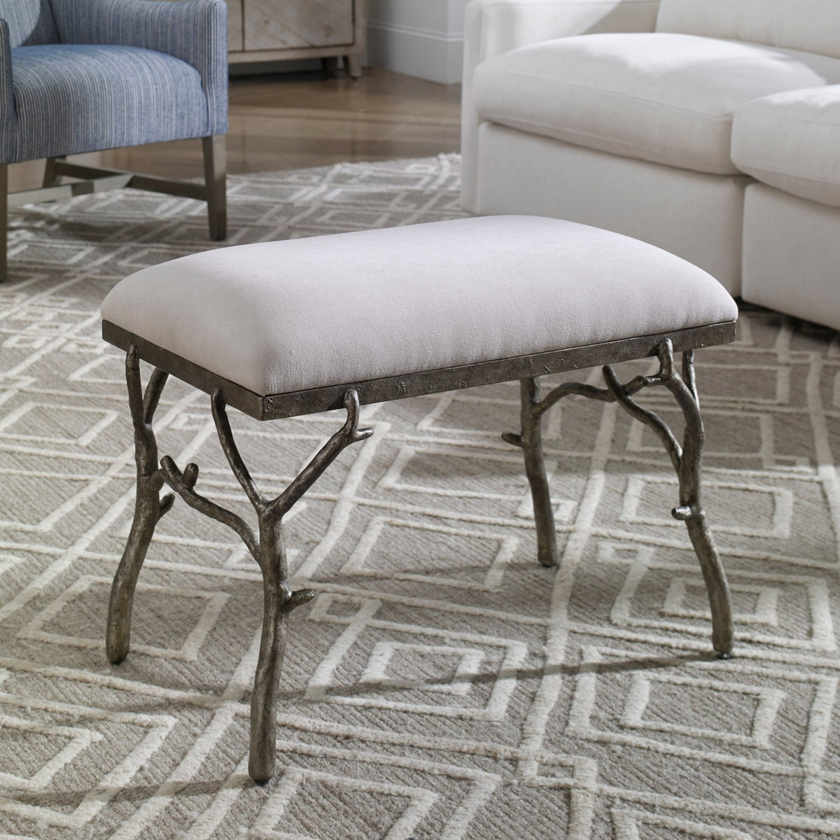 Lismore Small Bench Benches| Uttermost