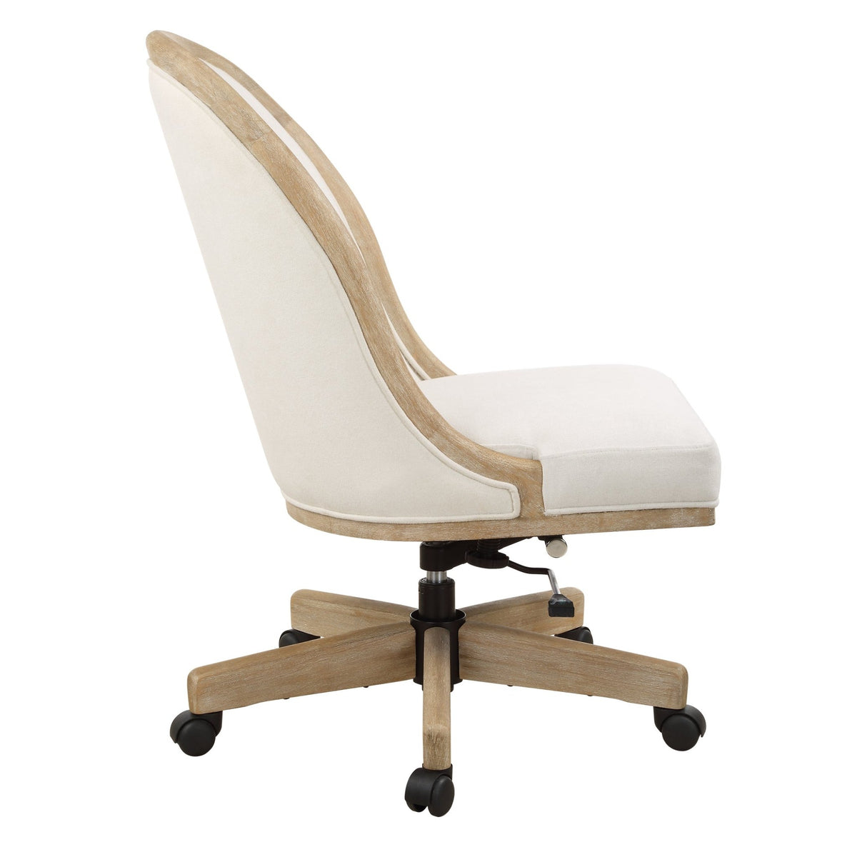 Lithe Light Oak Desk Chair Chairs| Uttermost