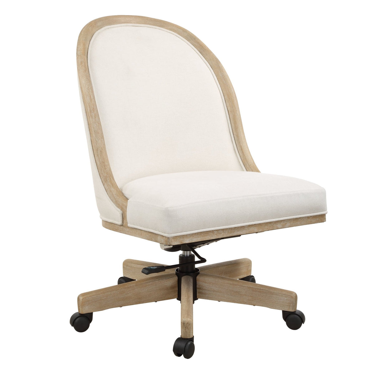 Lithe Light Oak Desk Chair Chairs| Uttermost