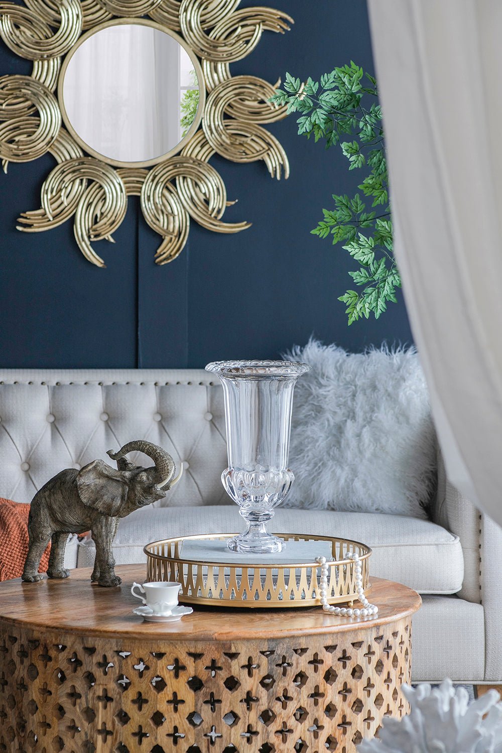 Livie Urn Vase Vases and Jars| Roots Furniture