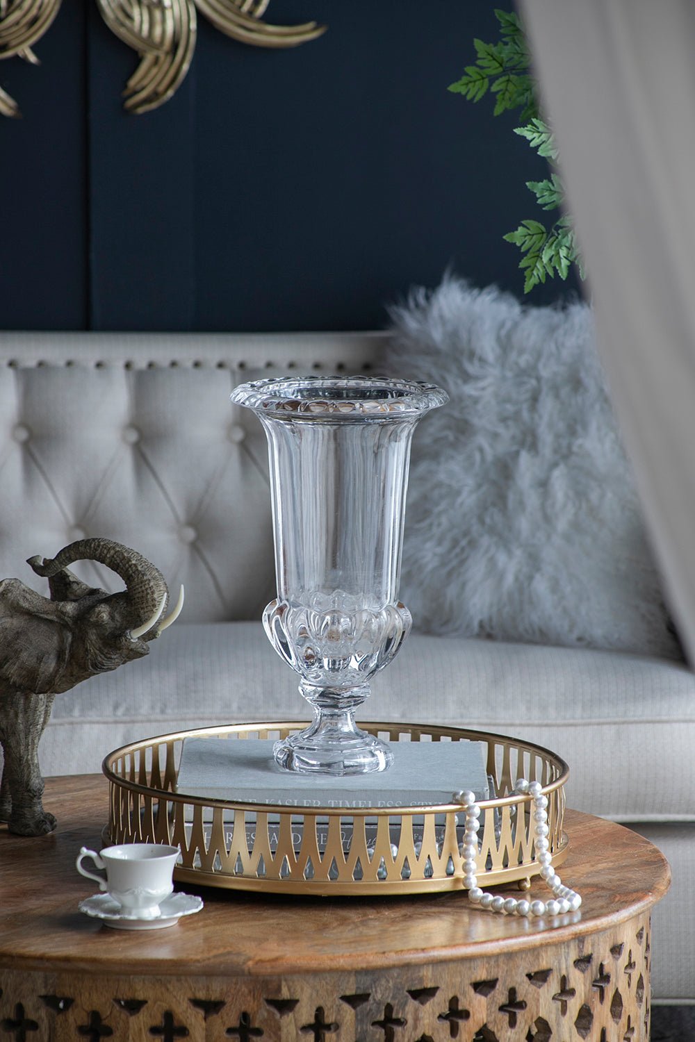 Livie Urn Vase Vases and Jars| Roots Furniture
