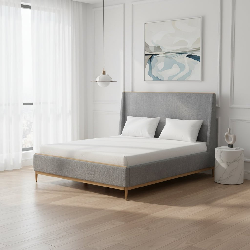 Loft King Uph. Panel Bed Beds| A.R.T. Furniture