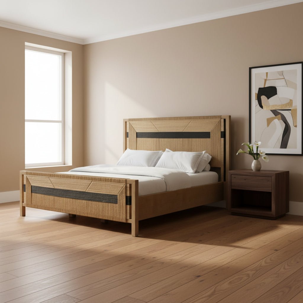 Loft King Woven Panel Bed Beds| A.R.T. Furniture