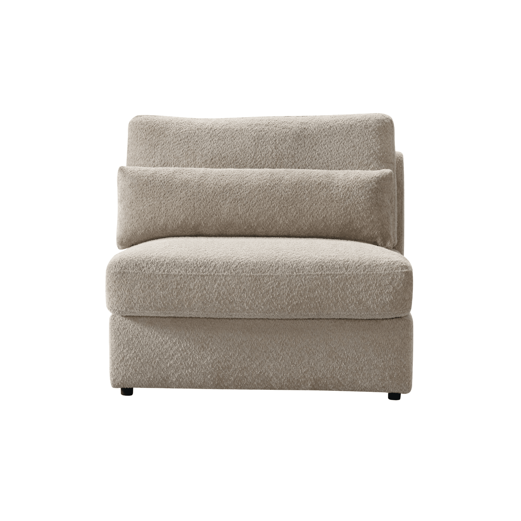 Loft Living Camel Armless Chair W96 Sectionals| Roots Furniture