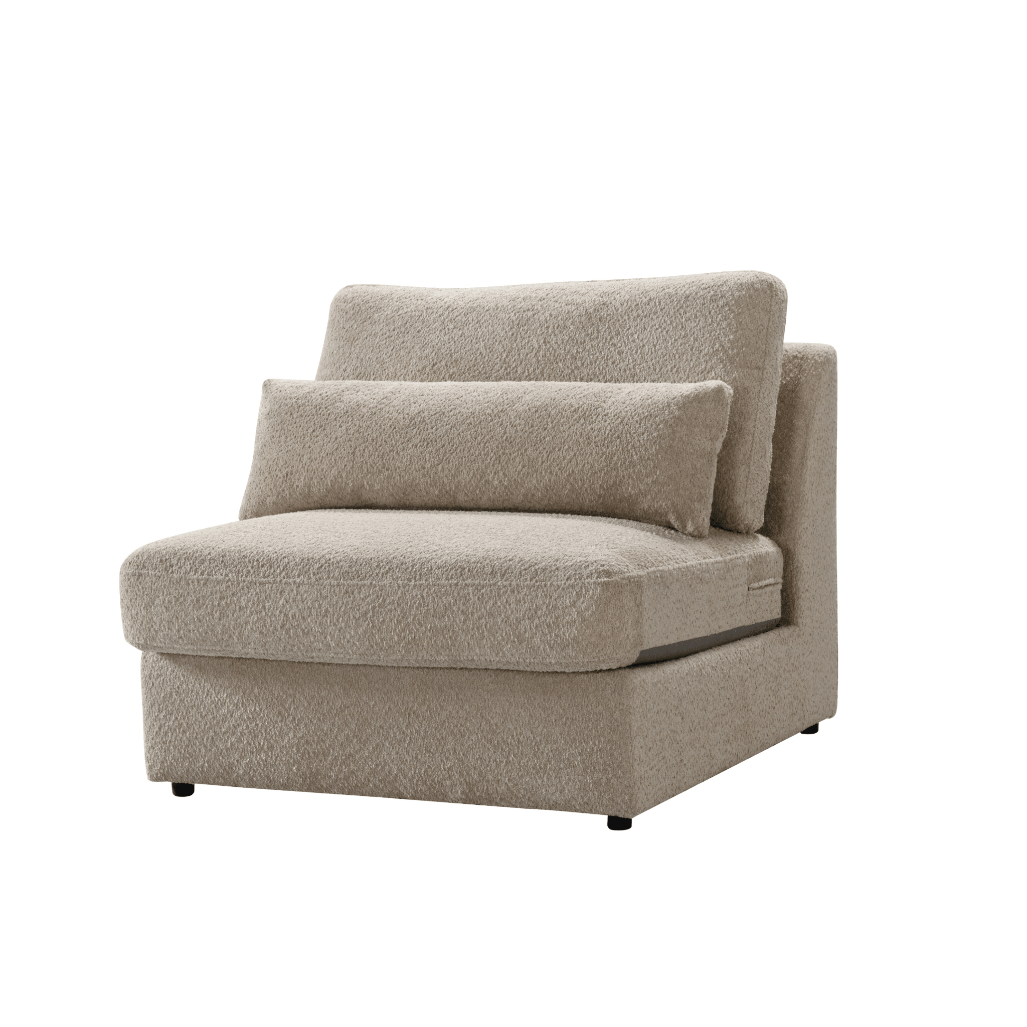Loft Living Camel Armless Chair W96 Sectionals| Roots Furniture