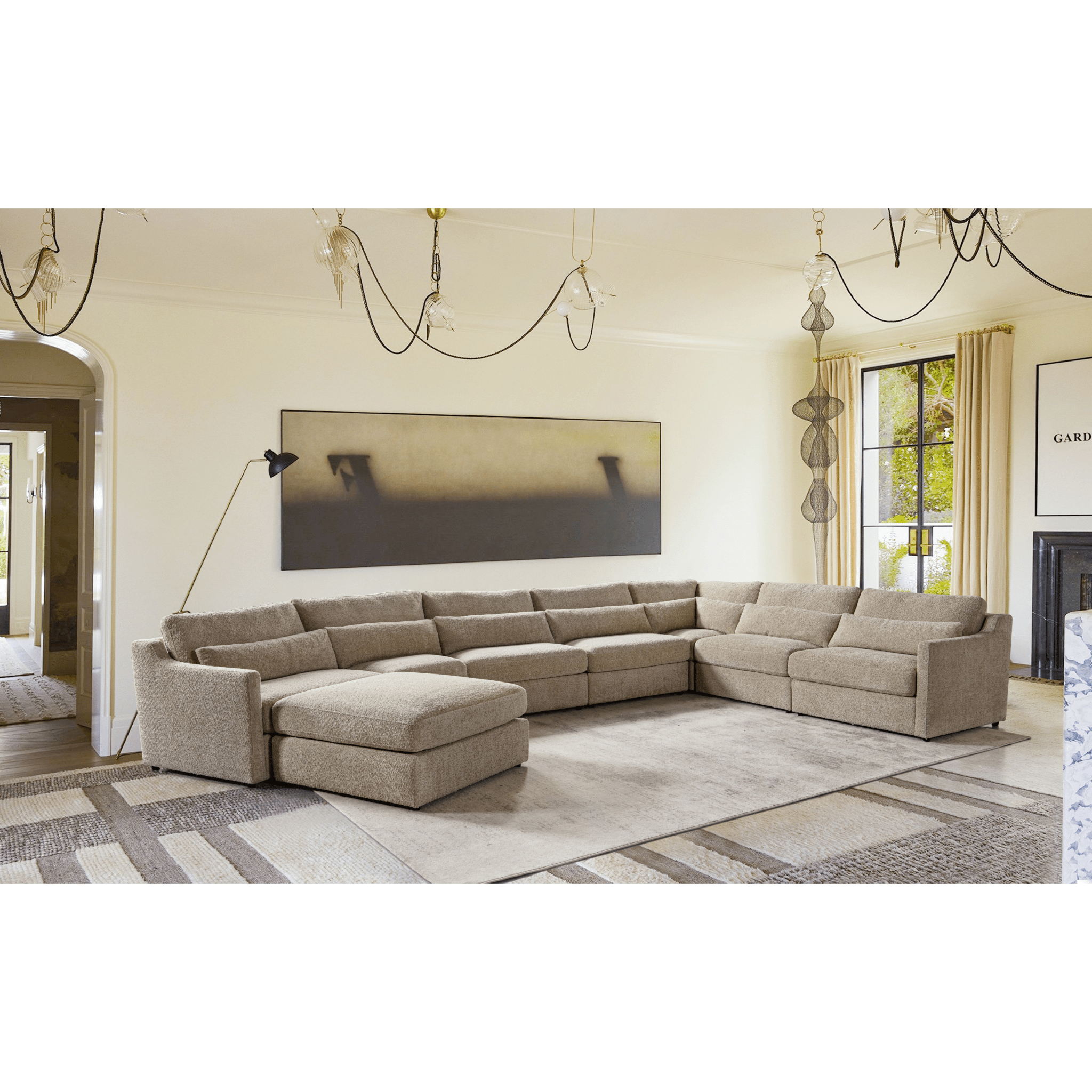 Loft Living Camel Ottoman W99 Ottomans| Roots Furniture