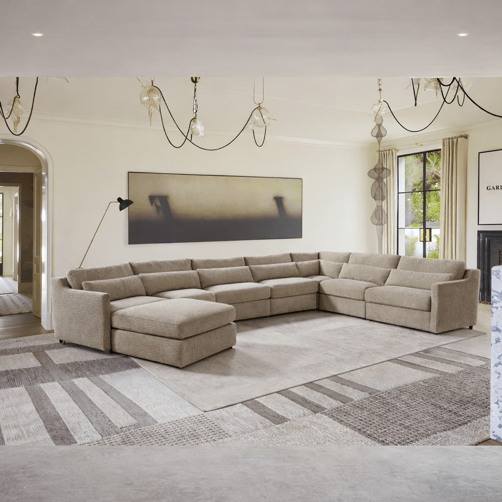 Loft Living Camel Sectional Sectionals| Roots Furniture