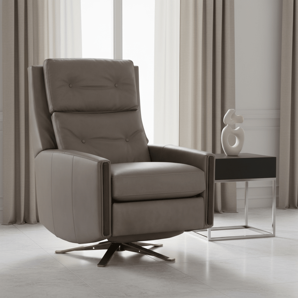 Loft Manual Push Back Swivel Recliner Recliners| Fairfield Chair