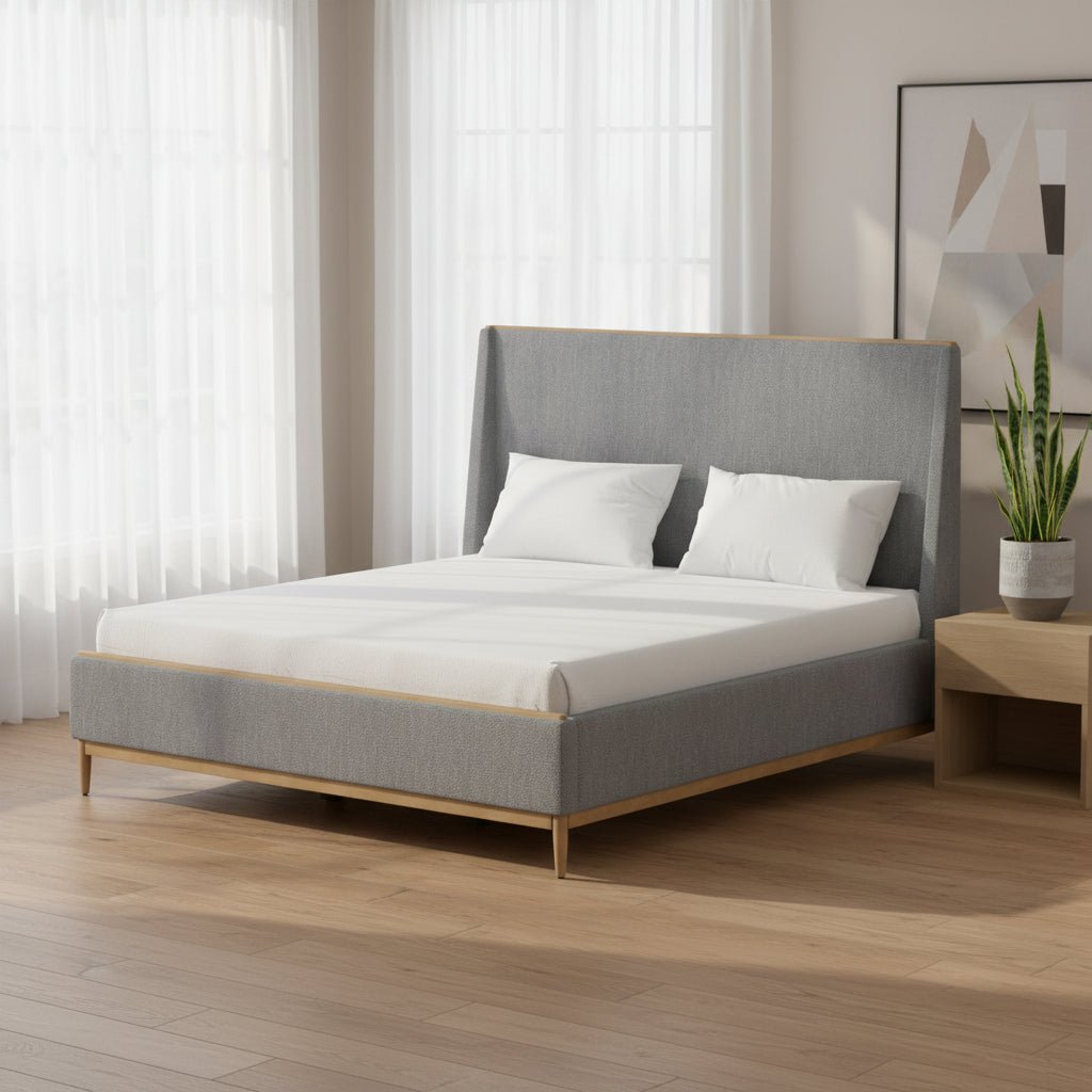 Loft Queen King Uph. Panel Bed Beds| A.R.T. Furniture