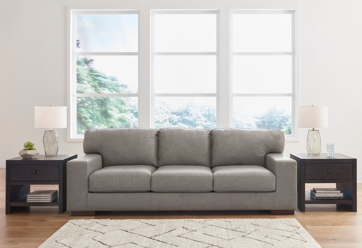 Lombardia Gray Sofa Set Living Room Sets| Ashley Homestore