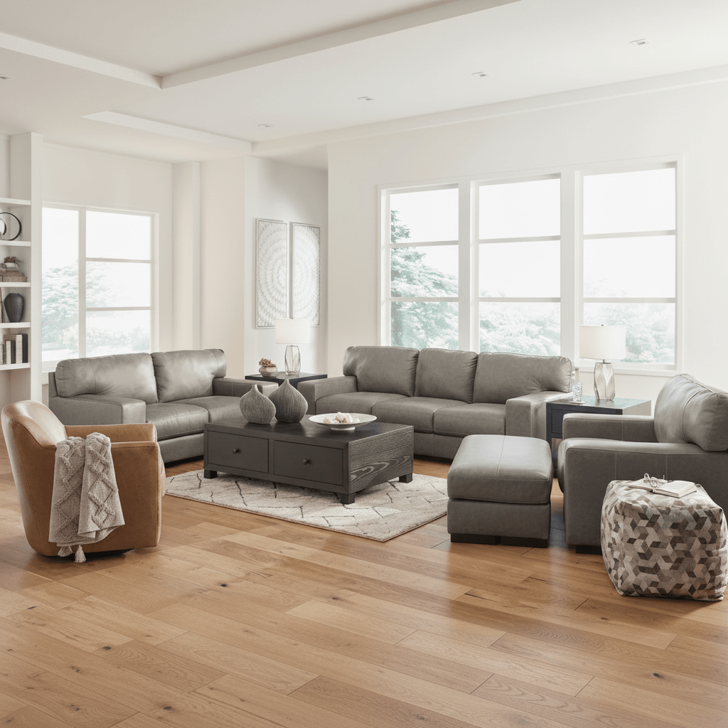 Lombardia Gray Sofa Set Living Room Sets| Ashley Homestore