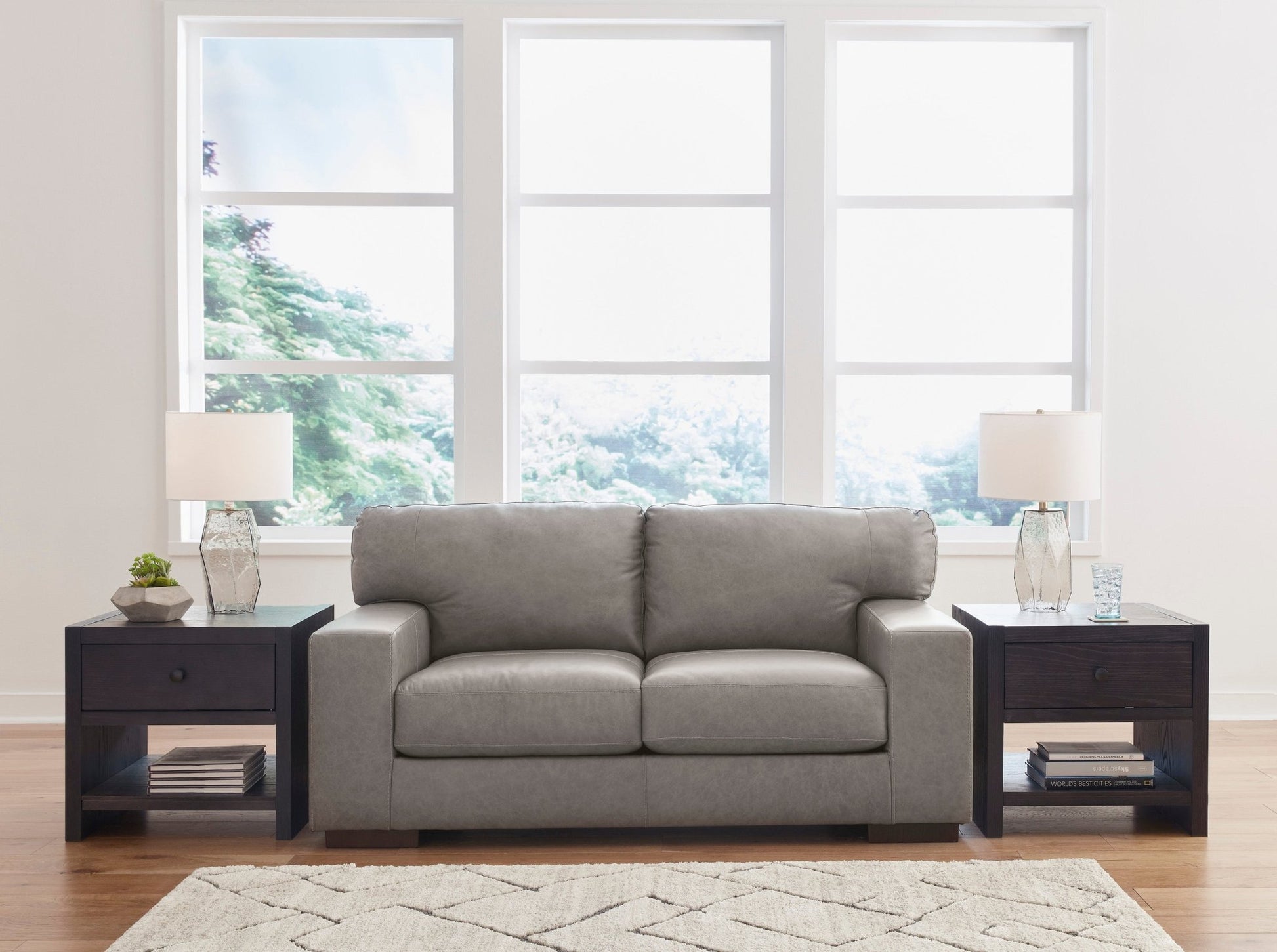 Lombardia Gray Sofa Set Living Room Sets| Ashley Homestore