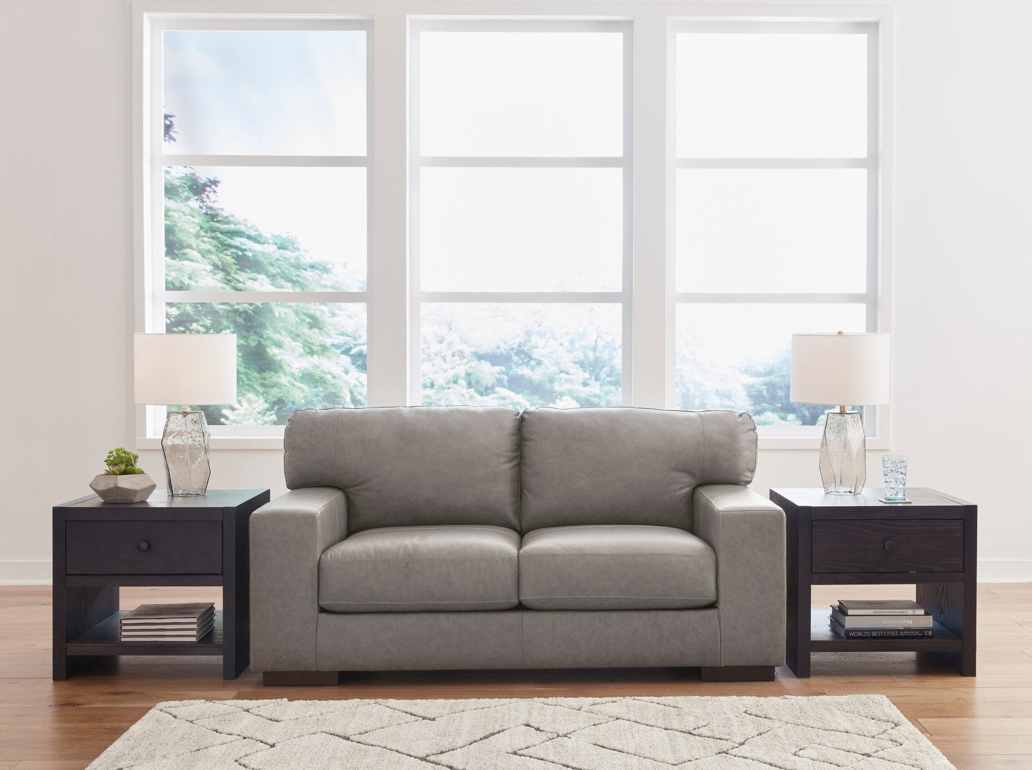 Lombardia Gray Sofa Set Living Room Sets| Ashley Homestore