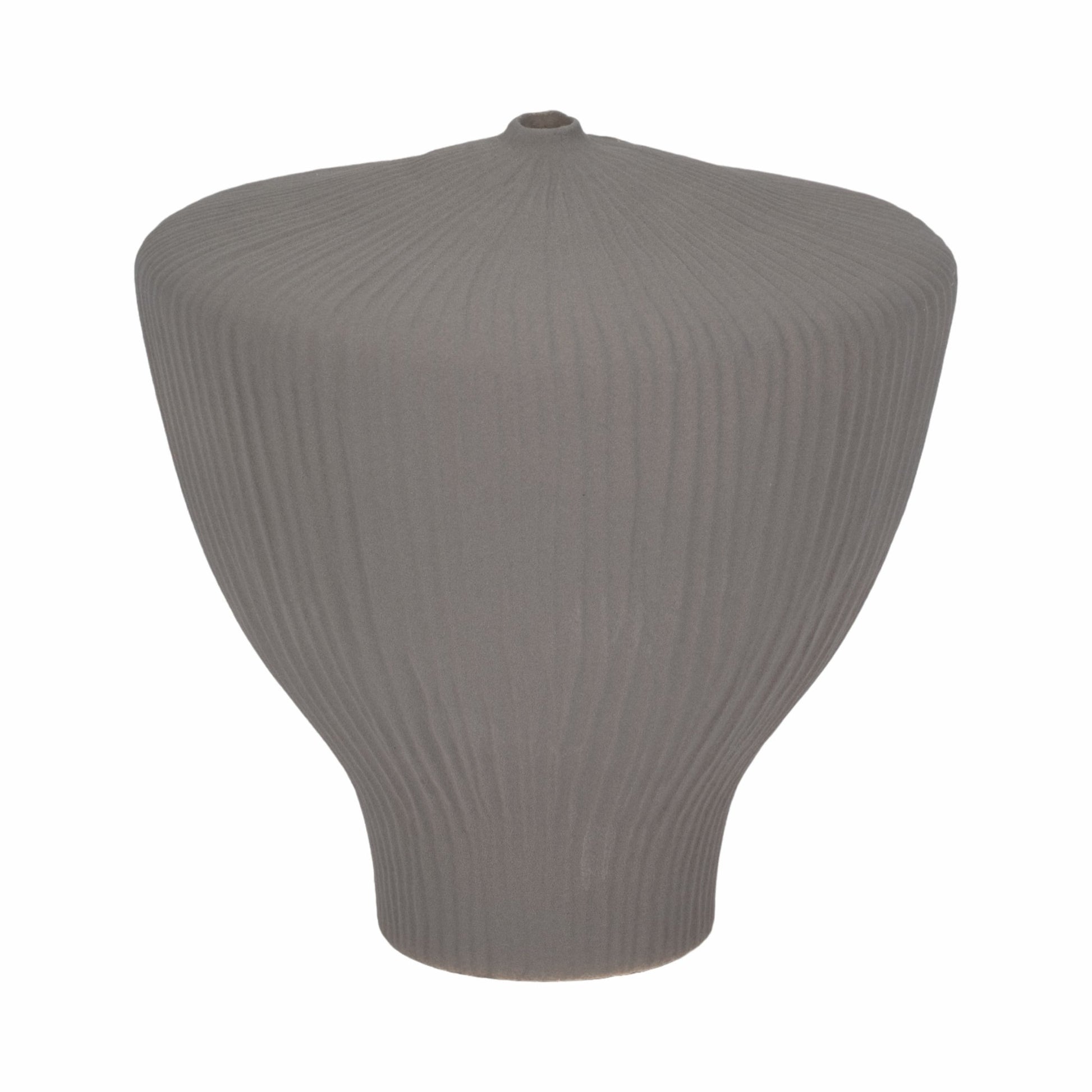 LOMBOK VASE, GRAY Vases and Jars| Sagebrook Home