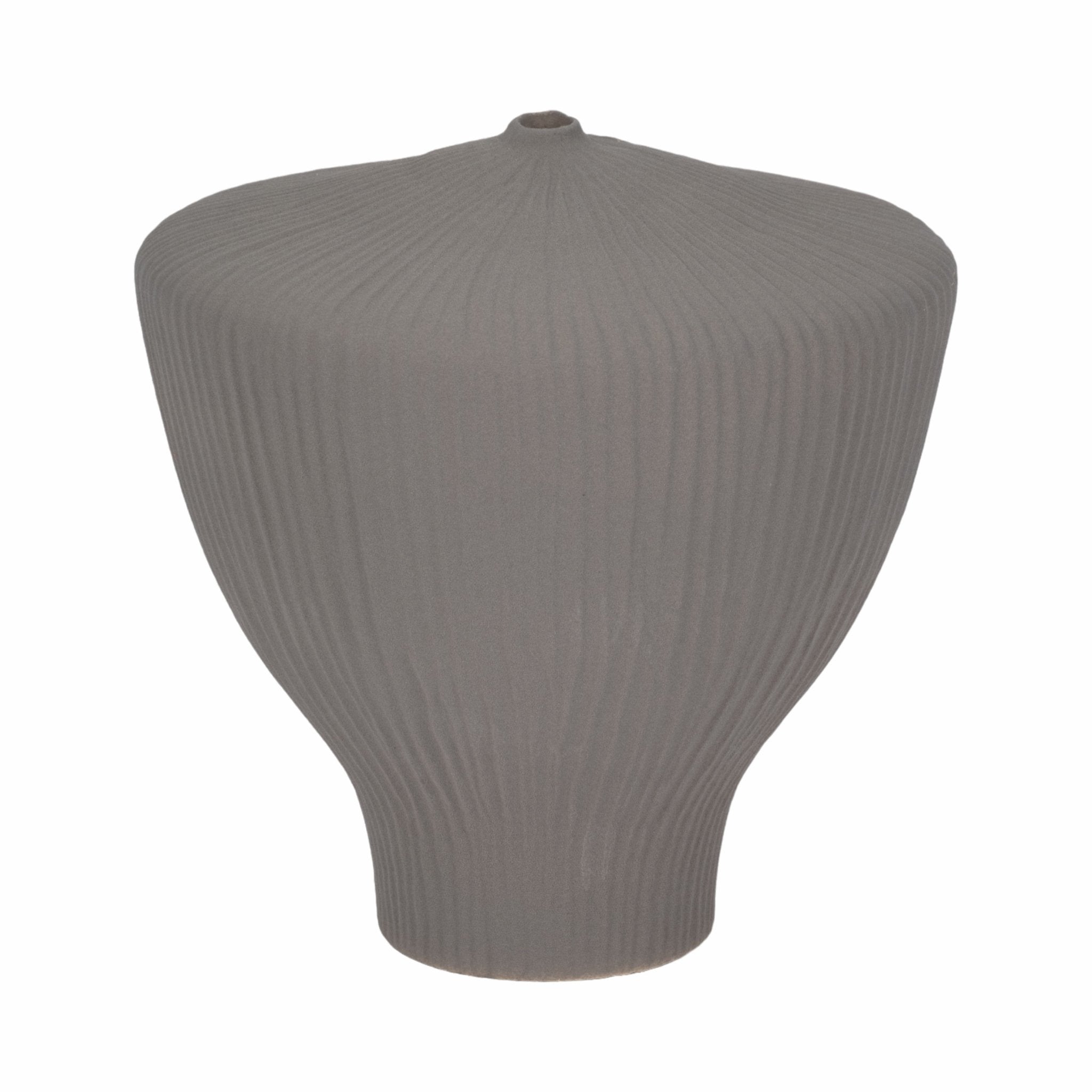 LOMBOK VASE, GRAY Vases and Jars| Sagebrook Home