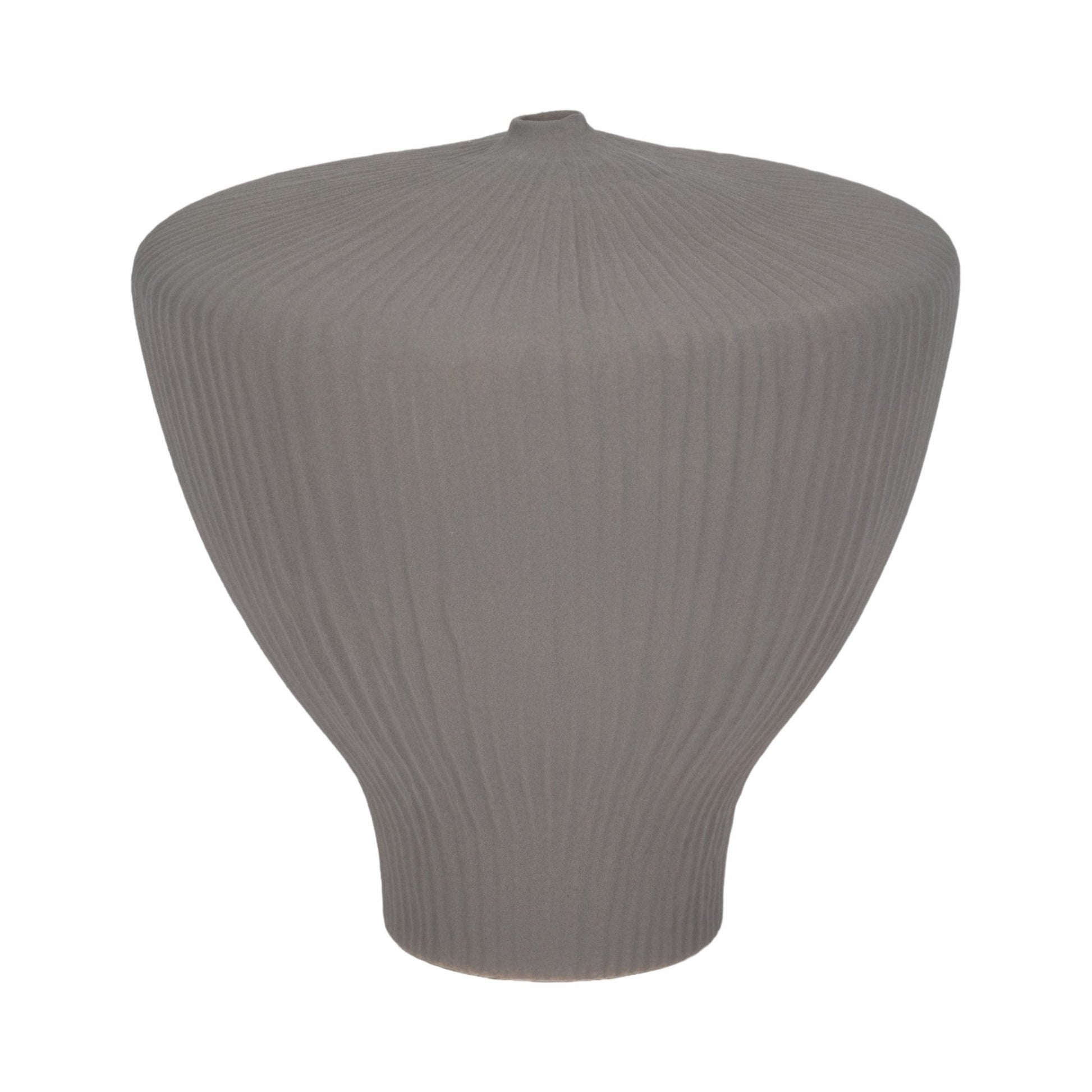 LOMBOK VASE, GRAY Vases and Jars| Sagebrook Home