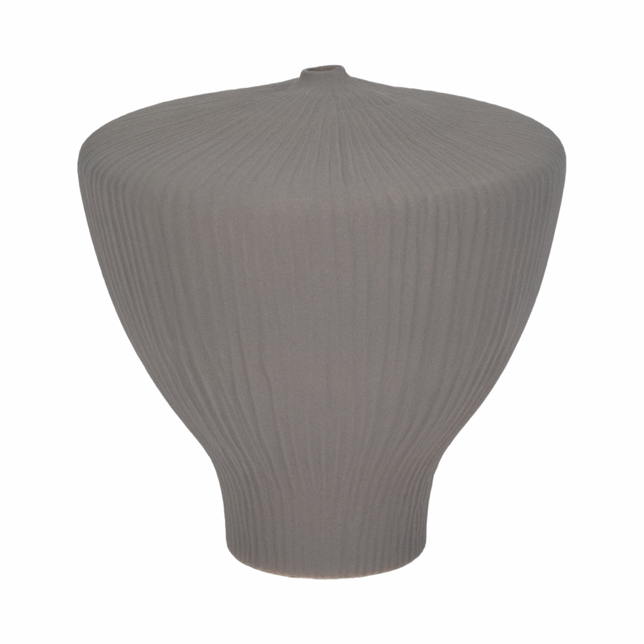 LOMBOK VASE, GRAY Vases and Jars| Sagebrook Home