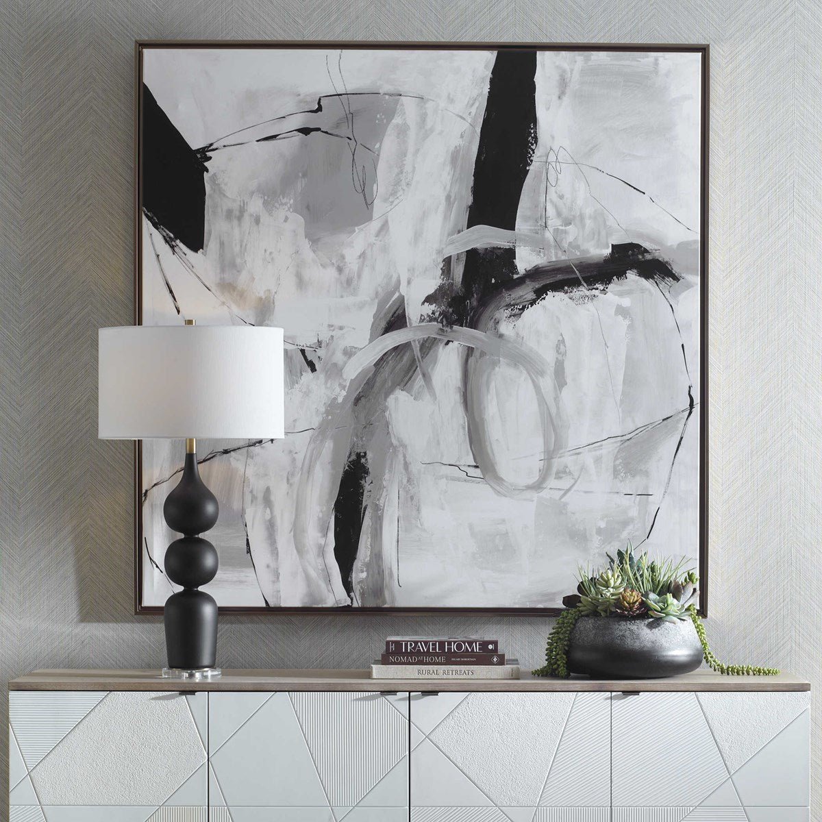 Looping Eternity Framed Abstract Art Paintings & Pictures| Uttermost