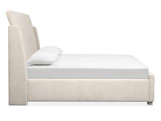 Lorelei Complete King Upholstered Sleigh Bed - Al Rugaib Furniture