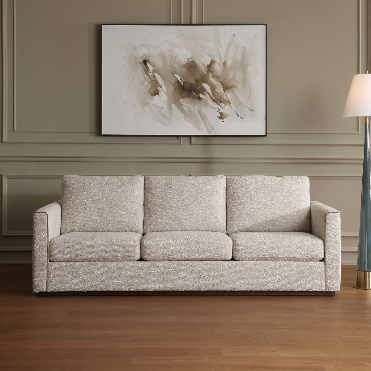 Lorien Cream Boucle Sofa Sofas & Loveseats| Uttermost