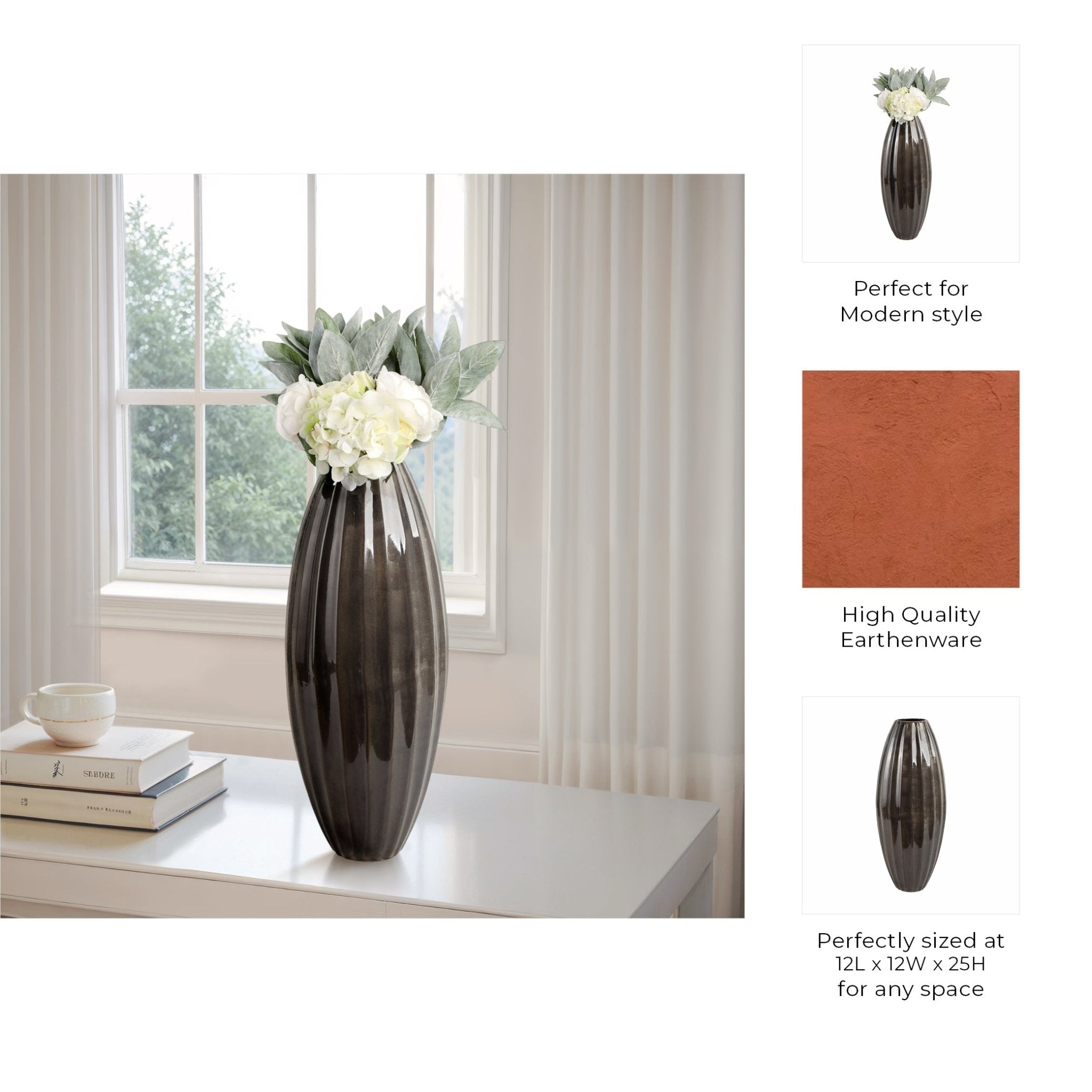 Lorvao Portugal Vase Vases and Jars| Sagebrook Home