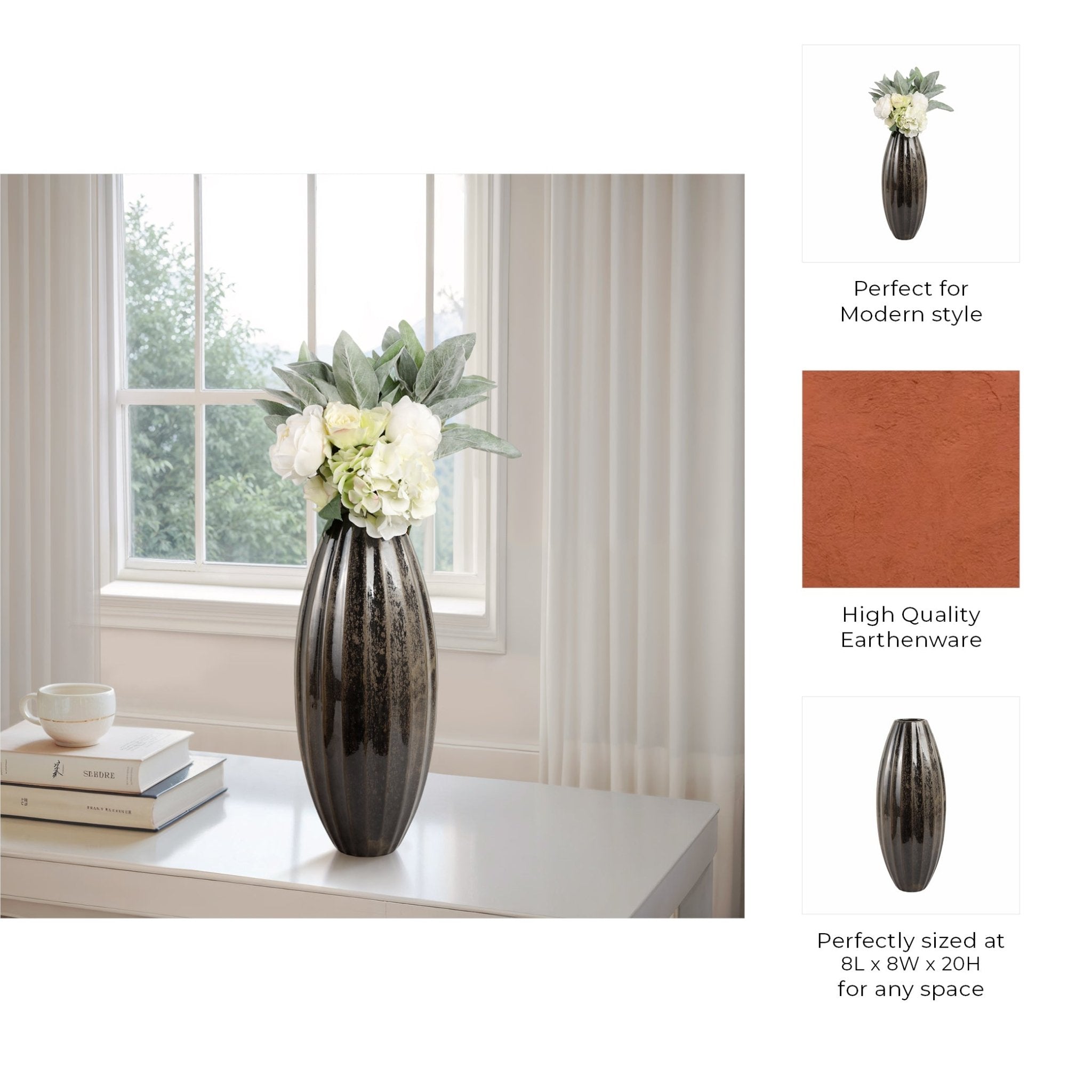Lorvao Portugal Vase Vases and Jars| Sagebrook Home