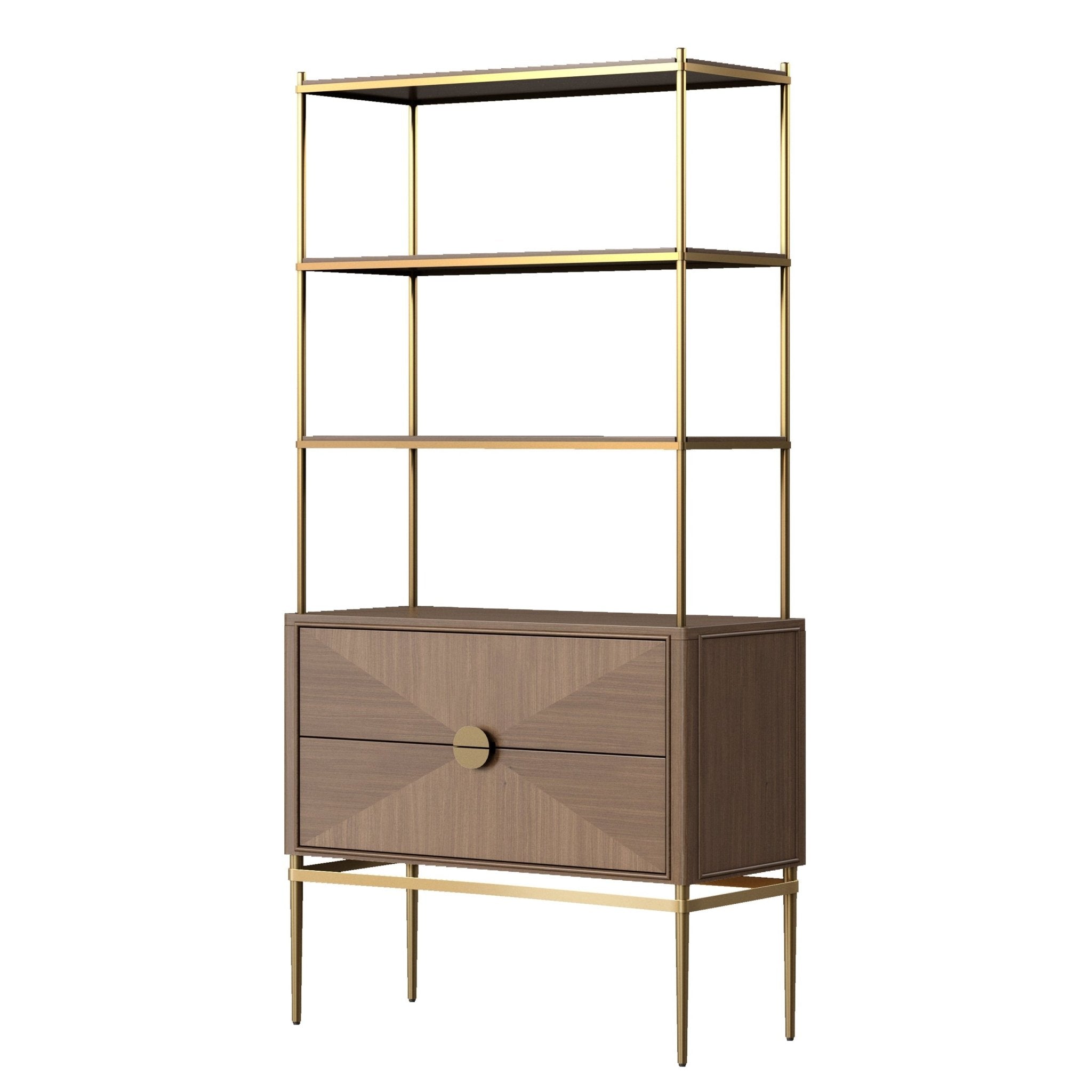Louis Etagere W/Drawers Bookcases| AlRugaib Furniture