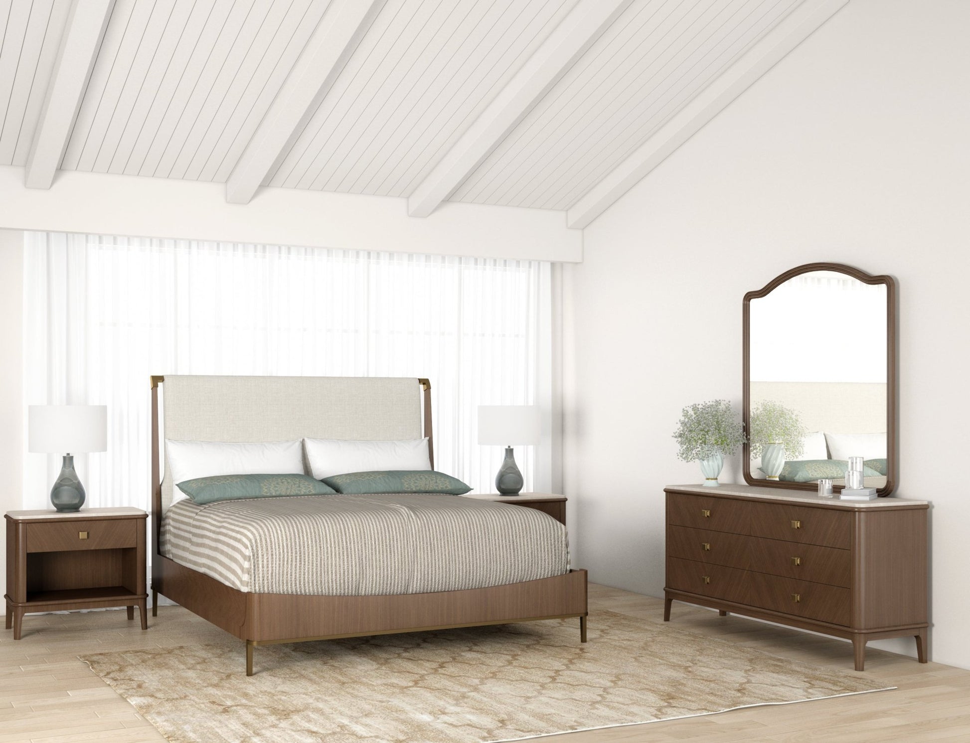 Louis King Bed Beds| AlRugaib Furniture