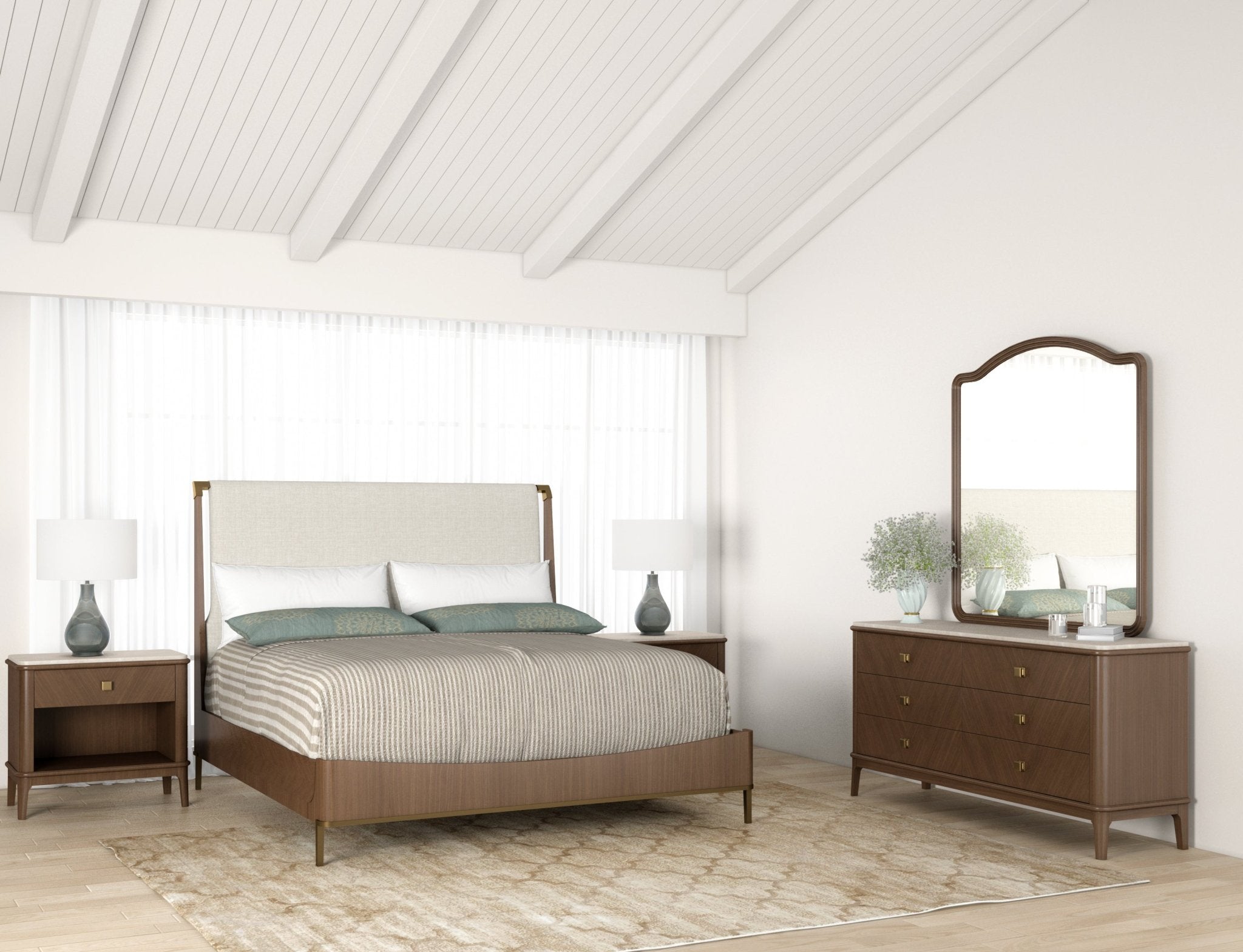Louis King Bed Beds| AlRugaib Furniture