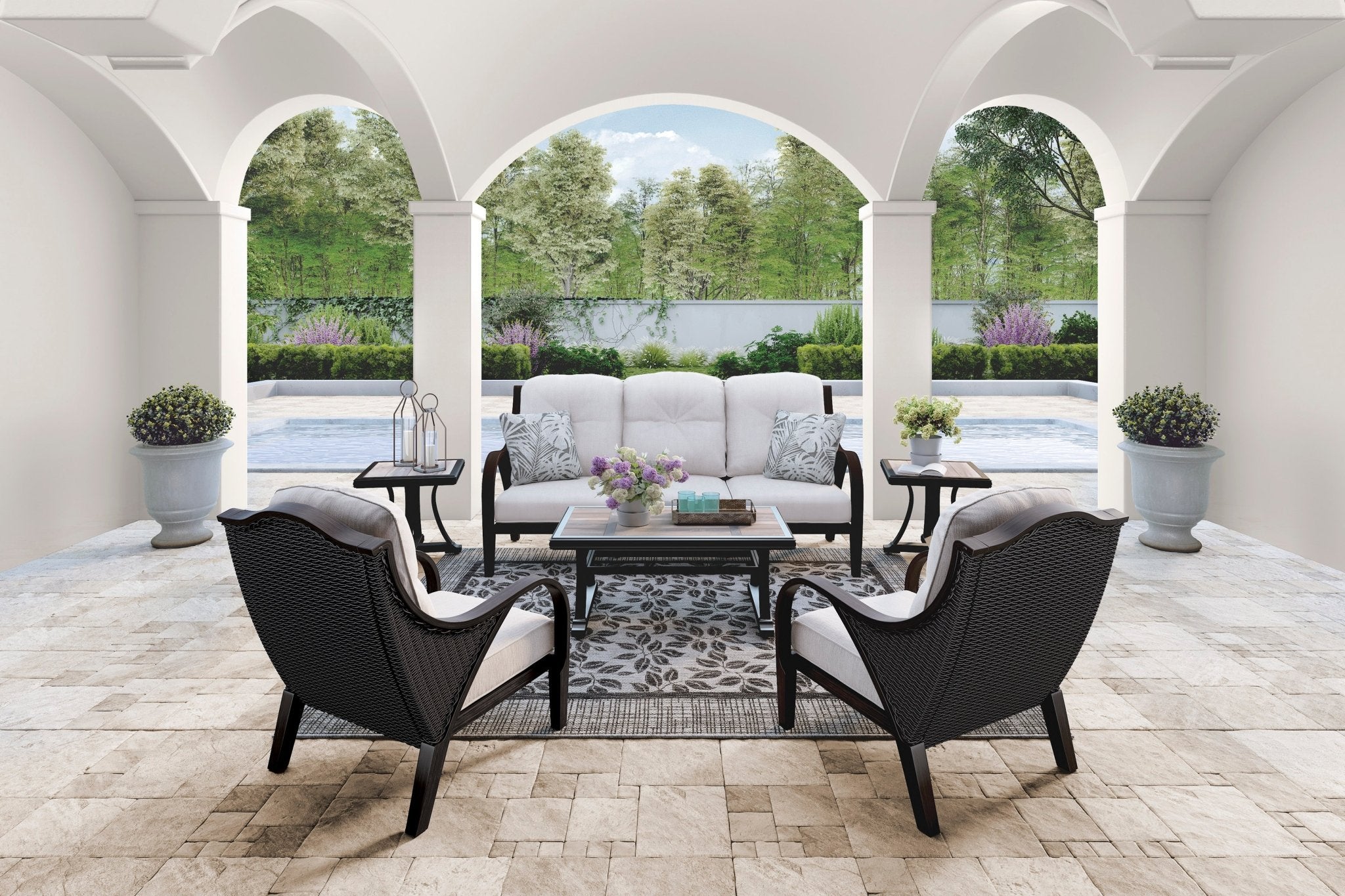 Lounge Chair w/Cushion Outdoor Living| Ashley Homestore