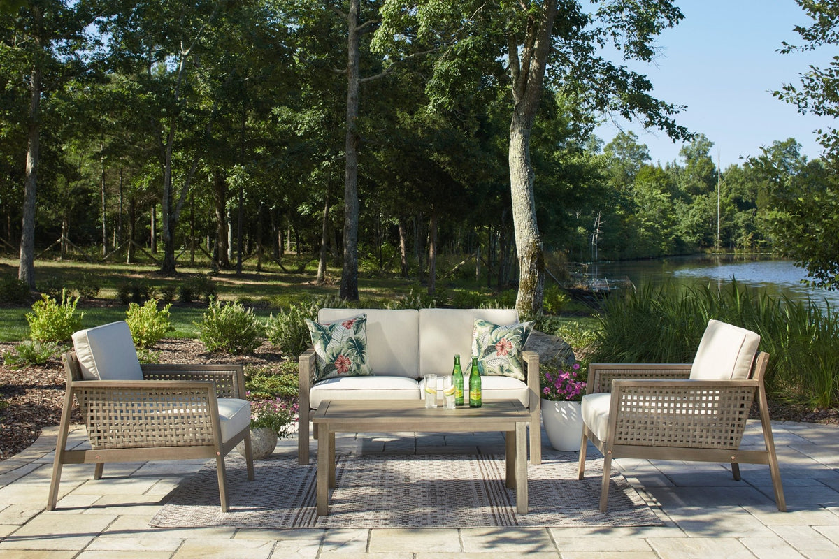 Loveseat w/Cushion Outdoor Living| Ashley Homestore