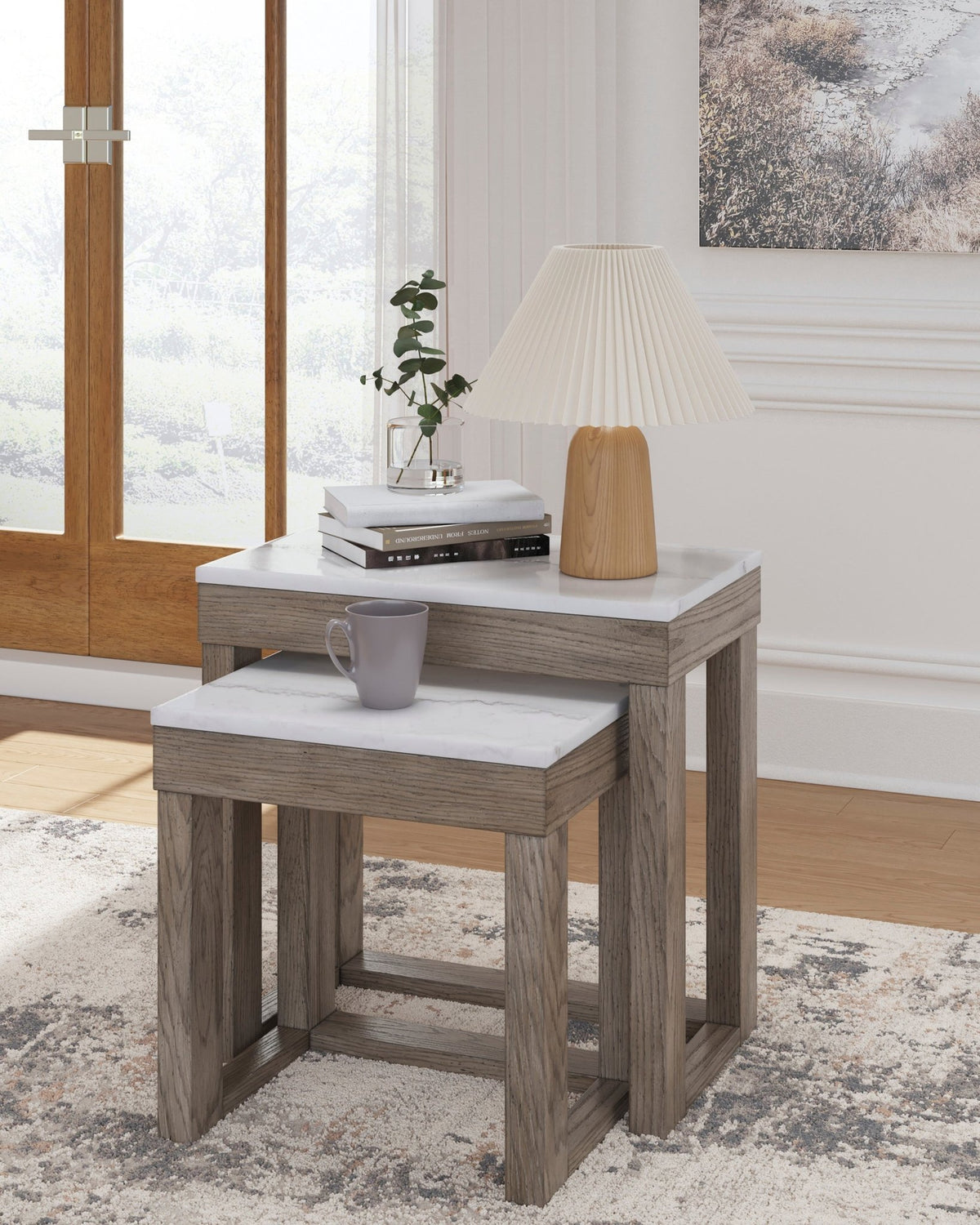 Loyaska Nesting End Tables (2/CN) Table Sets| Ashley Homestore