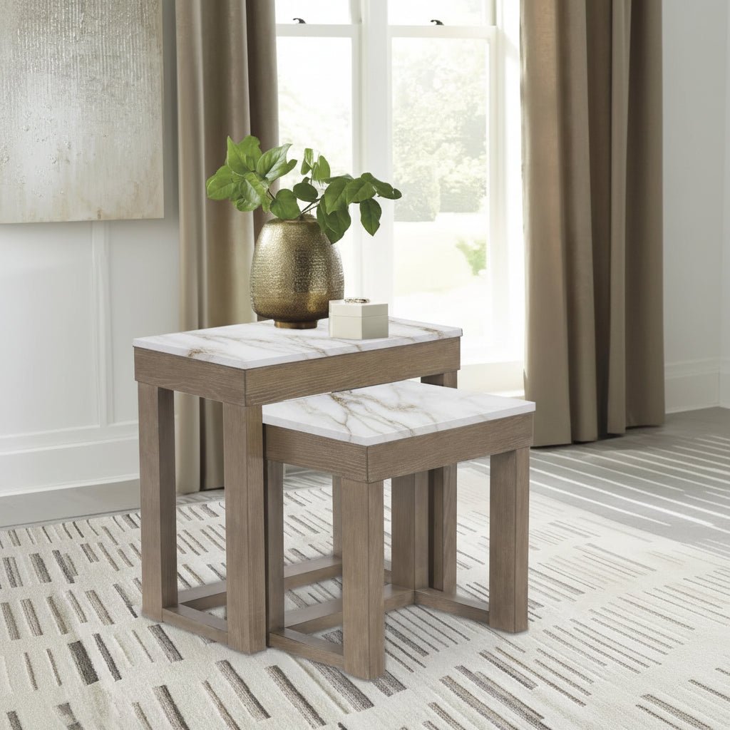 Loyaska Nesting End Tables (2/CN) Table Sets| Ashley Homestore