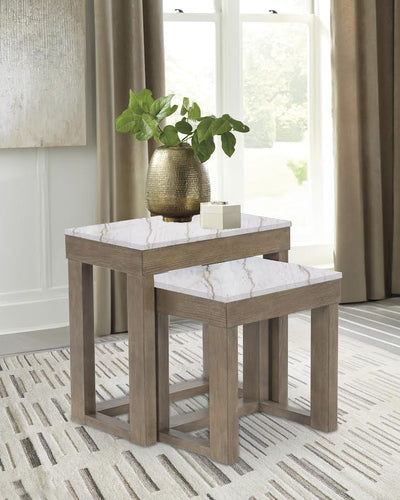 Loyaska Nesting End Tables (2/CN) - Al Rugaib Furniture