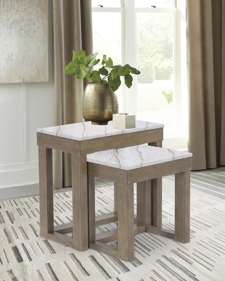 Loyaska Nesting End Tables (2/CN) - Al Rugaib Furniture