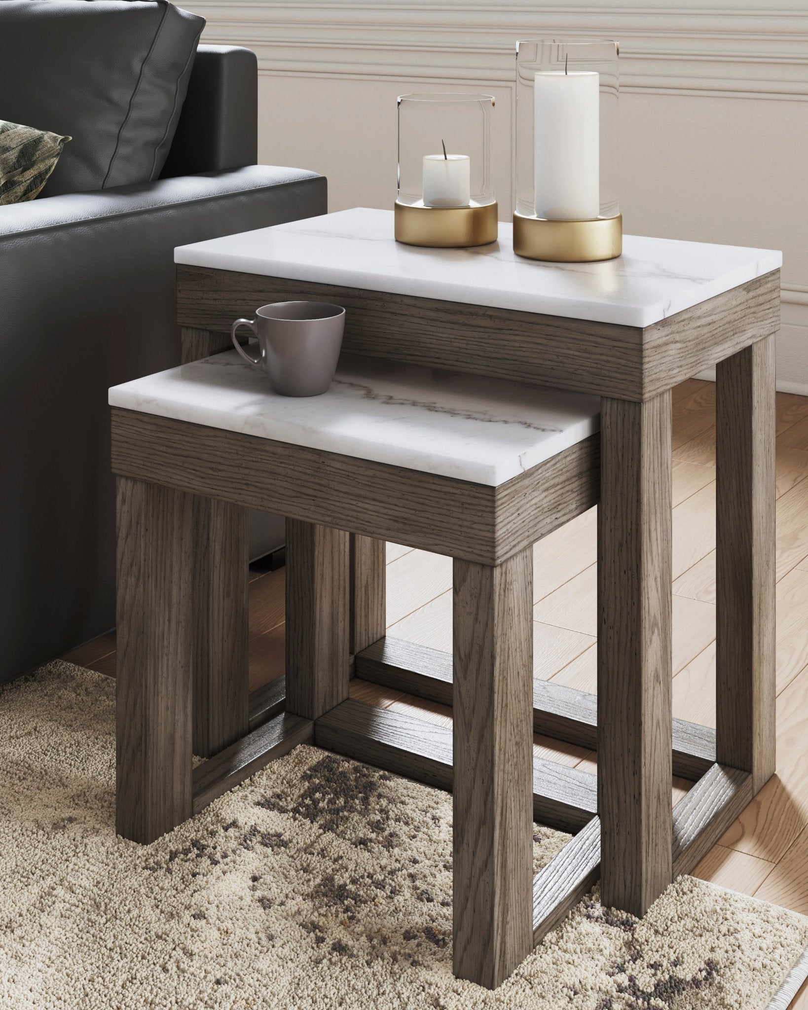 Loyaska Nesting End Tables (2/CN) Table Sets| Ashley Homestore
