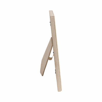 LUANDA LETHER 4X6" PHOTO FRAME, CREAM - Al Rugaib Furniture