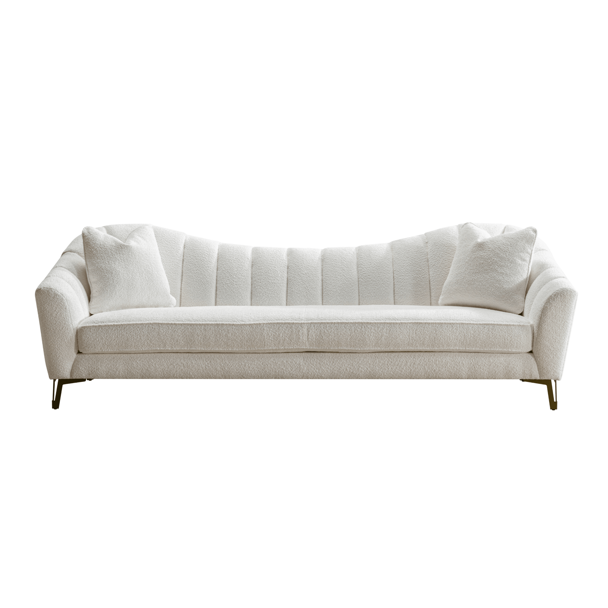 Luca Ivory 4 Seater Sofa W252 XL Sofas| Roots Furniture
