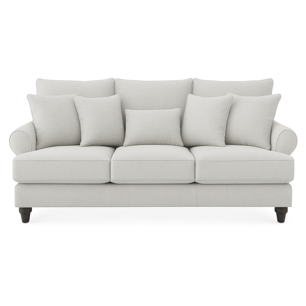 Lugo Grey 4 Seater Sofa XL Sofas| Roots Furniture