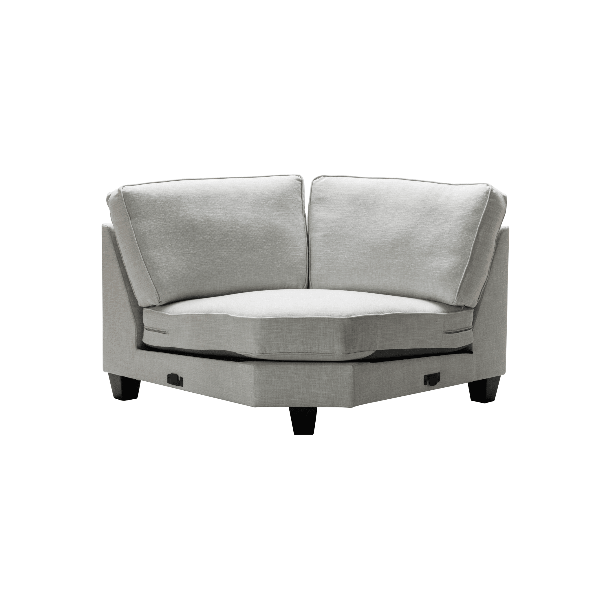 Luis Grey Corner W123 Sectionals| Roots Furniture