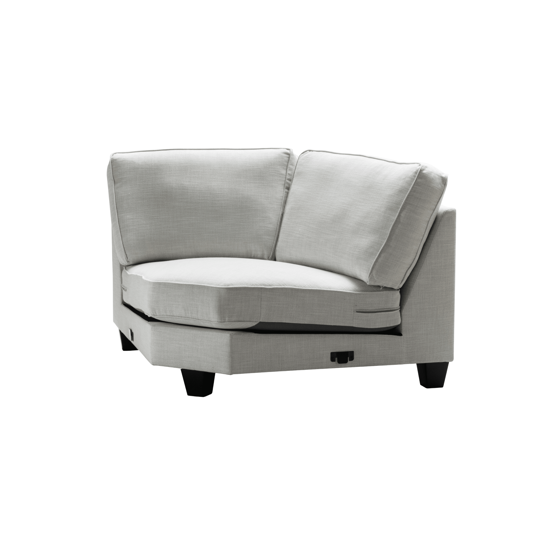 Luis Grey Corner W123 Sectionals| Roots Furniture