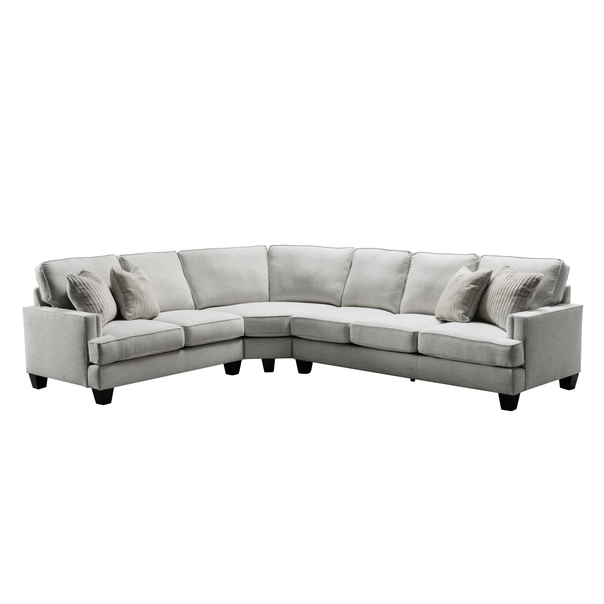 Luis Grey Sectional Sectionals| Roots Furniture
