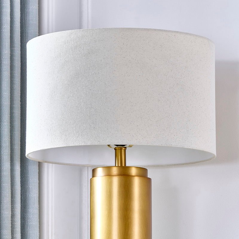 Lumar Brass Table Lamp - Al Rugaib Furniture