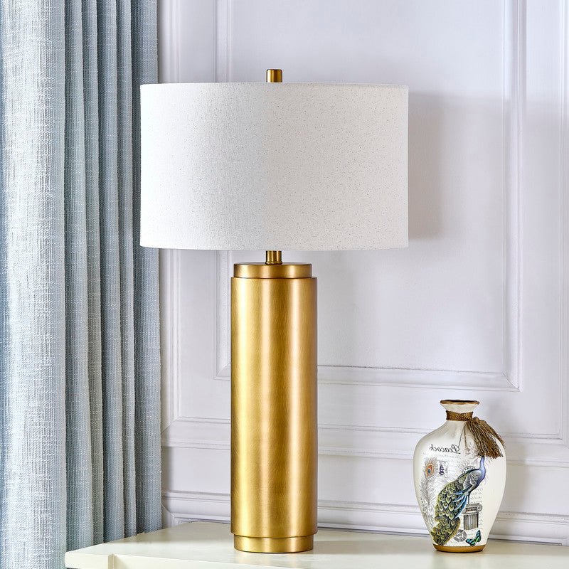 Lumar Brass Table Lamp - Al Rugaib Furniture