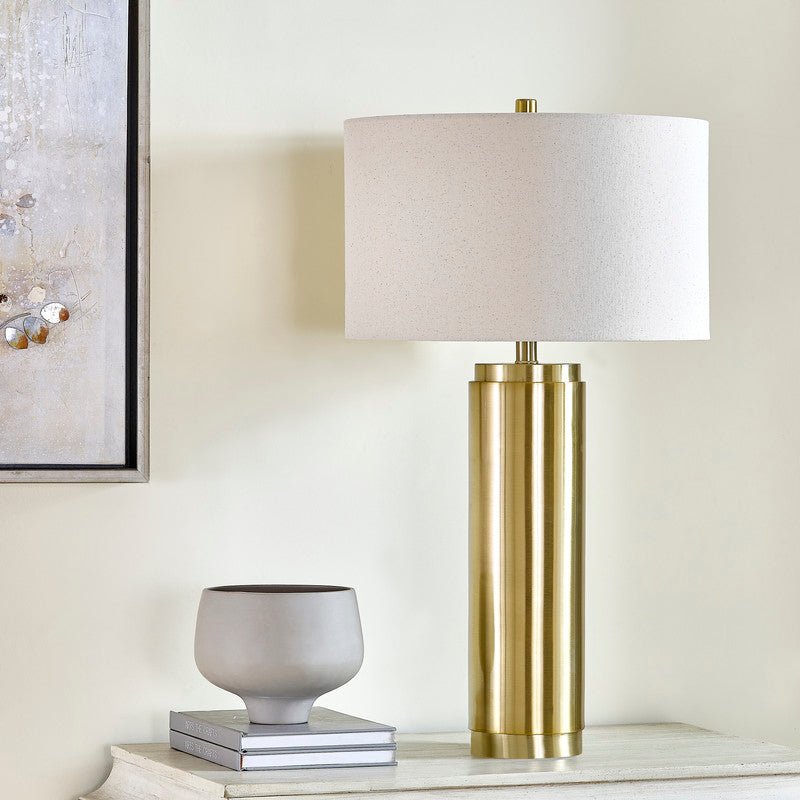 Lumar Gold Table Lamp - Al Rugaib Furniture