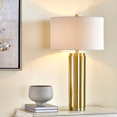 Lumar Gold Table Lamp - Al Rugaib Furniture